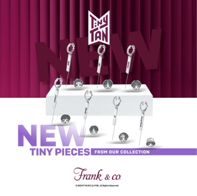 Frank & co.'s TinyTAN Mismatch Earrings, NEW Frank & co.'s TinyTAN Special Collection. Dok. Frank & co.'s
