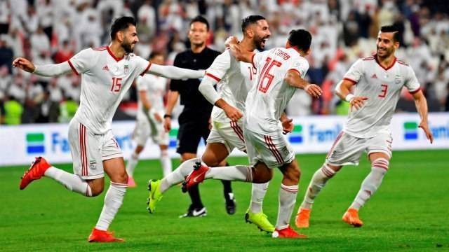 Iran pesta gol ke gawang Yaman. (Foto: AFP/Khaled Dezouki)