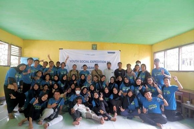 Delegasi Student Action Batch 4 (Youth Social Expedition Gili Asahan, Lombok, Nusa Tenggara Barat)