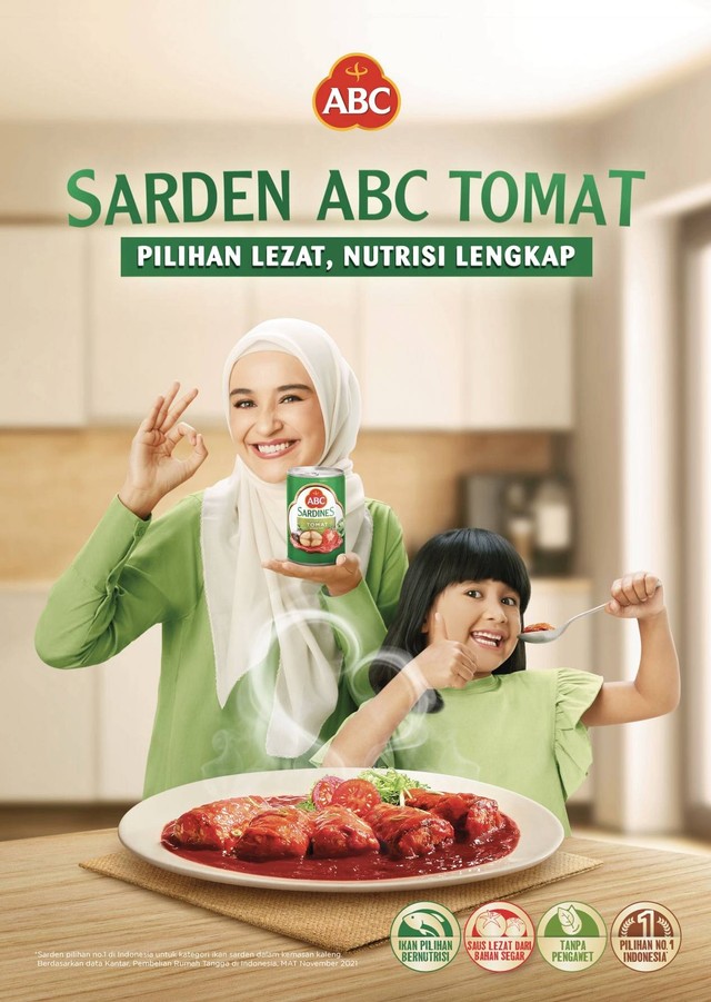 Sarden ABC juga dapat dikreasikan menjadi menu makanan lain yang mudah dibuat. Foto: dok. Sarden ABC