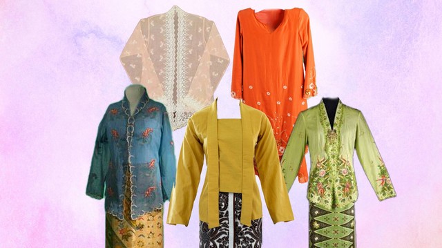 Baju kebaya Indonesia, Singapura, Thailand, Malaysia, dan Brunei Darussalam Foto: kumparan