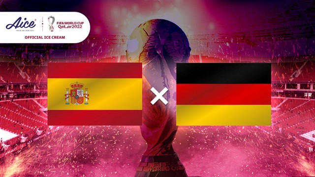 Spanyol vs Jerman di Piala Dunia 2022. Foto: dok kumparan
