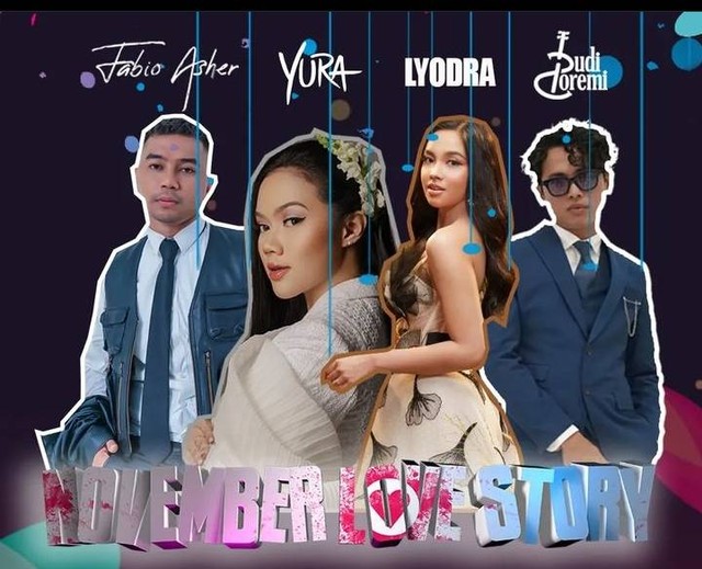 Yura Yunita, Lyodra, Budi Doremi dan Fabio Asher akan tampil malam ini di Festival musik 'November Love Story' di Pontianak. Foto: Dok. Istimewa