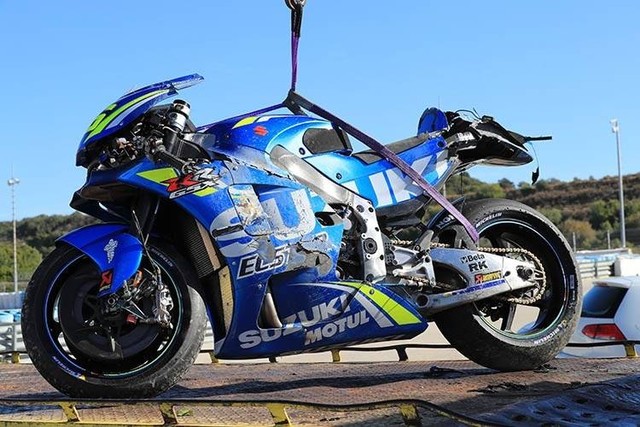 Ilustrasi motor balap Suzuki MotoGP. (c: Gold & Goose via SpeedWeek) Foto: speedweek.com