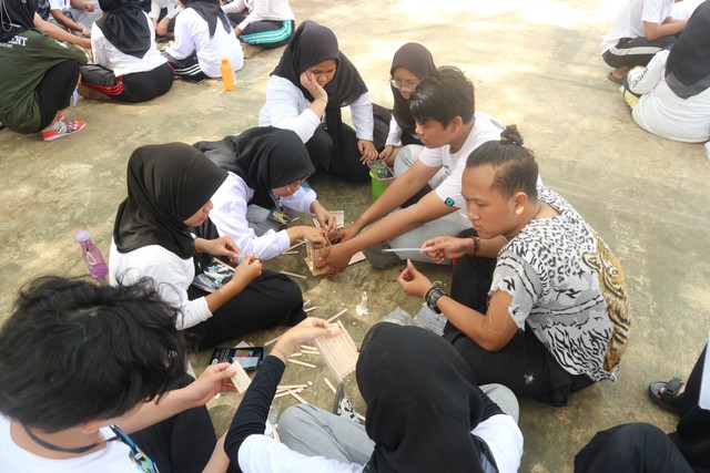 Dokumentasi Pribadi pada acara HMPS Manajemen Pendidikan "Training of Leadership"