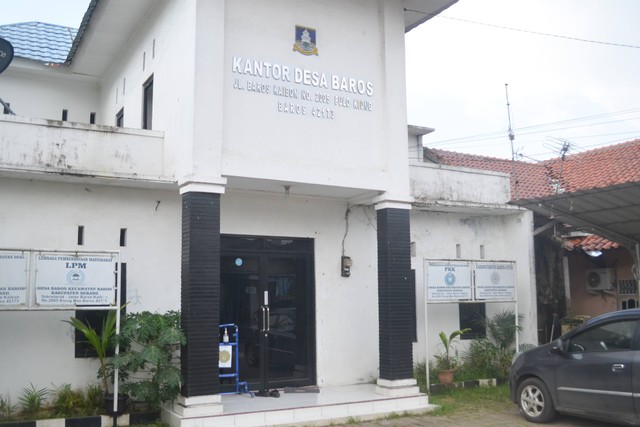 Kantor Desa Baros, Kecamatan Baros, Kabupaten Serang (Dok. Tim Pengabdi UPNVJ) 