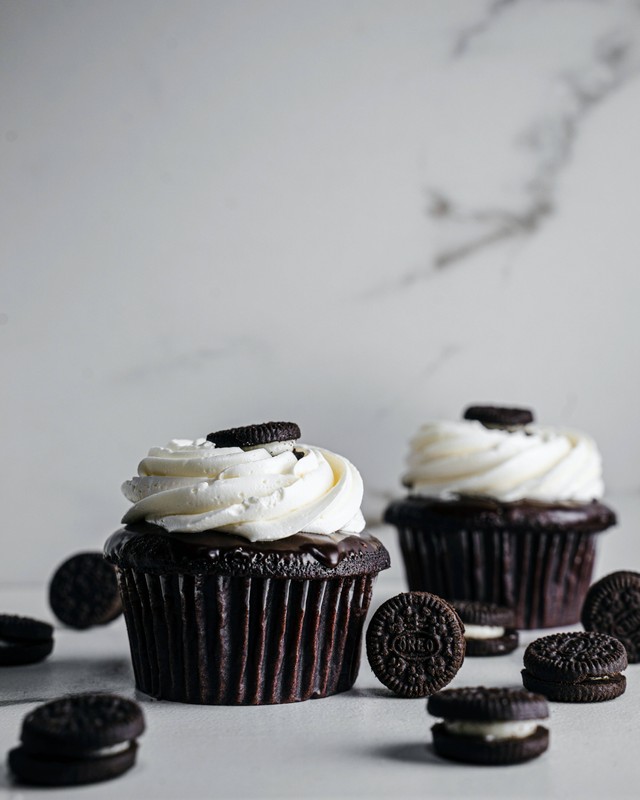 Ilustrasi Cupcake Oreo. Foto: Unsplash
