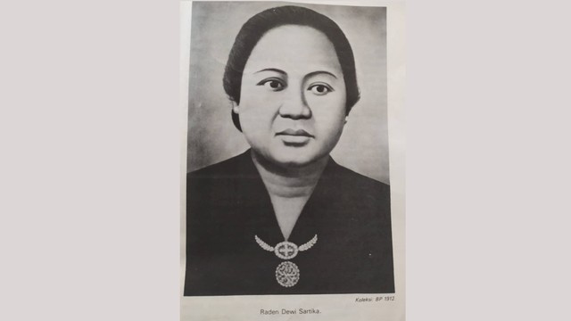 Salah satu Pahlawan Nasional perempuan di Indonesia, Raden Dewi Sartika. Foto: Dinas Kebudayaan Yogyakarta
