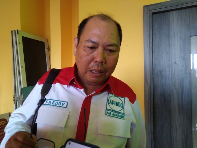 Dewan pengupahan perwakilan Apindo, Freddy Lantang. Foto: Khairul S/kepripedia.com