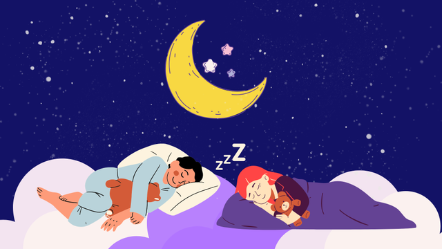 Ilustrasi tidur. Gambar adalah koleksi pribadi.