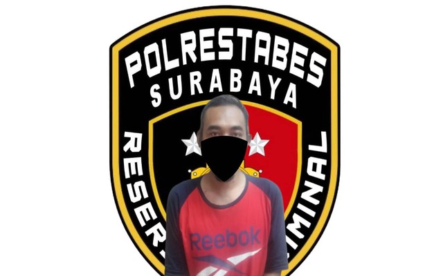 Satreskrim Polrestabes Surabaya menangkap tersangka penipuan dan penggelapan jual beli kendaraan mobil dan motor bekas di Surabaya. Foto: Dok. Polrestabes Surabaya
