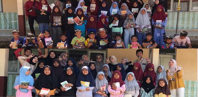 Dokumentasi Kegiatan: Gerakan “Taman Baca” Mahasiswa KKN-T STKIP Muhammadiyah Kuningan Desa Cengal