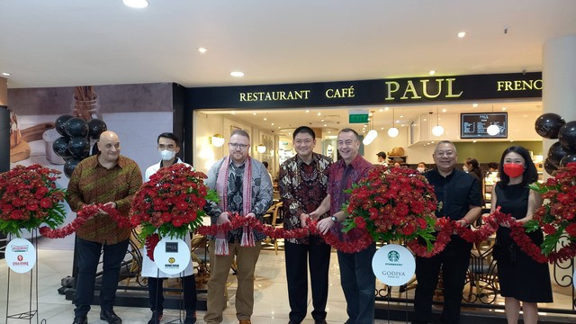 Grand Opening PAUL Bakery Mall Kelapa Gading 2, Jakarta Utara, (30/11/2022). Foto: Monika Febriana/kumparan