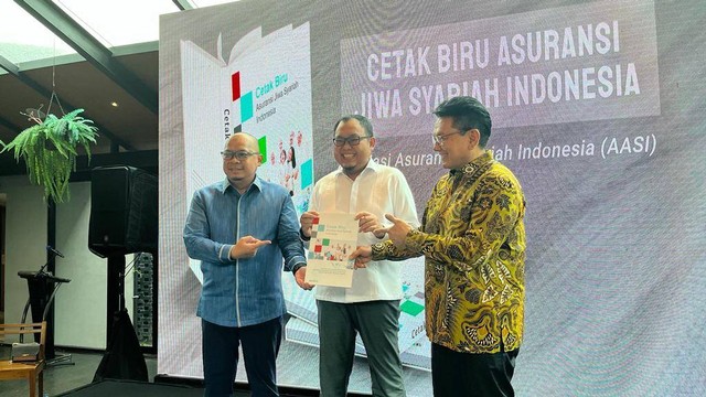 Peluncuran Cetak Biru Asuransi Jiwa Syariah Indonesia AASI di Jakarta, Kamis (1/12/2022). Foto: Fariza Rizky Ananda/kumparan