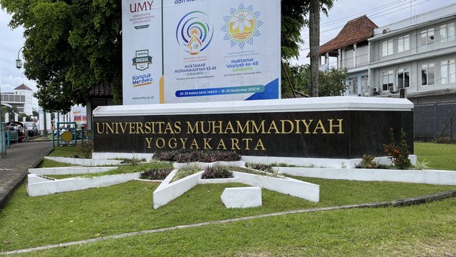 Universitas Muhammadiyah Yogyakarta (UMY). (Zuldan Bachtiar/Kumparan)