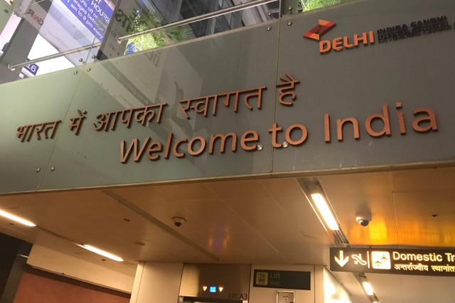 Indira Gandhi International Airport di Delhi, India. Foto: Shutterstock