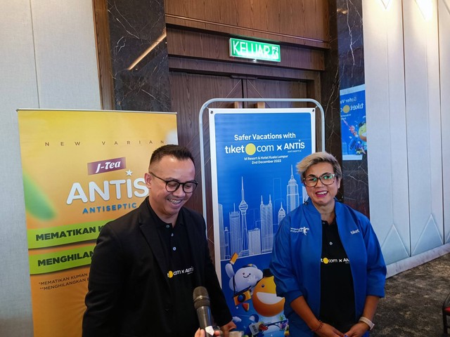 Peluncuran program Safer Vacations with tiket.com x Antis di Kuala Lumpur, Malaysia, Jumat (2/12).  Foto: Muhammad Darisman/kumparan