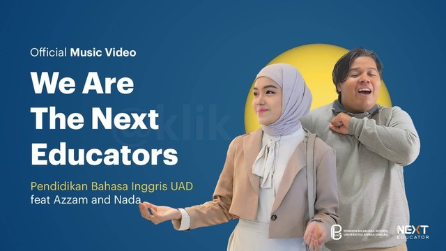 Program Studi PBI Universitas Ahmad Dahlan (UAD) luncurkan lagu We Are The Next Educators (Gambar: Istimewa)