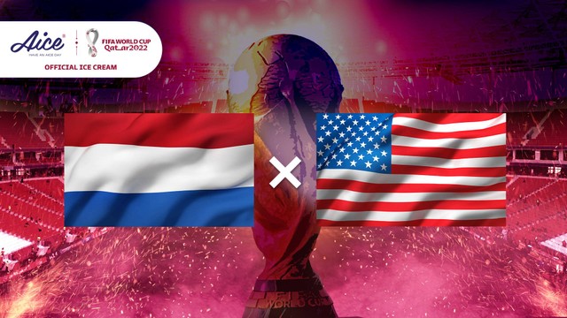 Logo AICE Belanda vs AS. Foto: kumparan