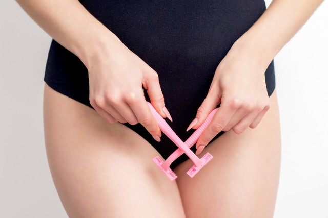 Ilustrasi cukur bulu vagina. Foto: Shutterstock