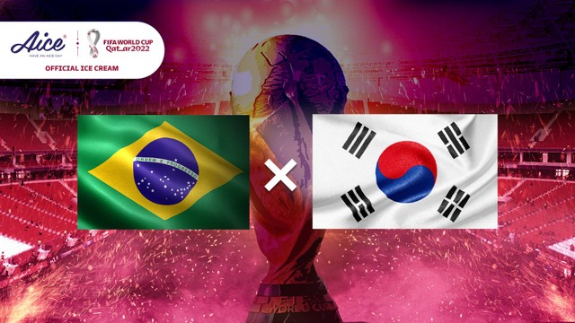 Brasil vs Korea Selatan di 16 Besar Piala Dunia 2022. Foto: dok kumparan