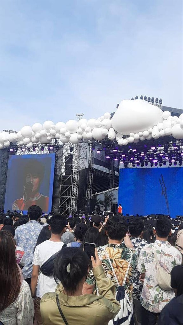 Warren Hue saat tampil di HITC Jakarta hari kedua. Foto: Alexander Vito/kumparan