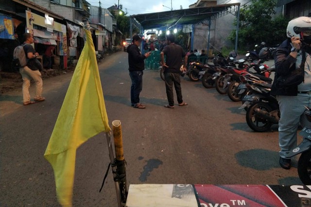 Suasana di salah satu sudut jalan di RT 5 RW 2, Manyaran, Semarang Barat yang warganya jadi korban kecelakaan di Magetan. Foto: Intan Alliva Khansa/kumparan