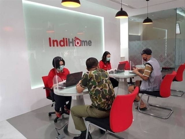 Ilustrasi cara cek ID pelanggan IndiHome. Foto: Dokumentasi Telkom.