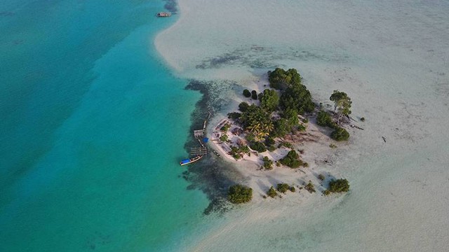 Kepulauan Widi, di Halmahera Selatan, Maluku Utara. Foto: Dok. Pemkab Halmahera Selatan