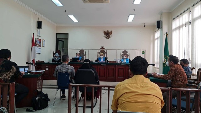 Sidang putusan PTUN Bandung terkait kasus Sentul City. Foto: Dok. Istimewa
