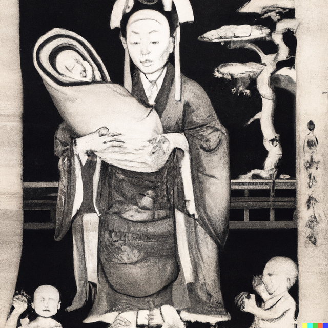 Rolip Saptamaji: Dall-E Generation of Onryō