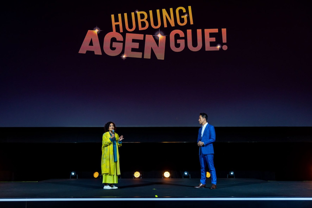 Produser Hubungi Agen Gue, Mira Lesmana, di acara Disney Content Showcase, Singapura. Foto: Dok. The Walt Disney Company
