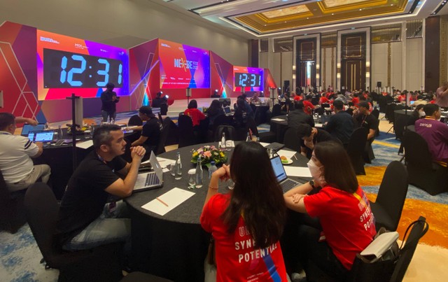 Agenda Business Matchmaking antara Startup dan BUMN pada event Nex-BE Fest 2022 di Bali, pekan lalu. Foto: dok. Telkom Indonesia