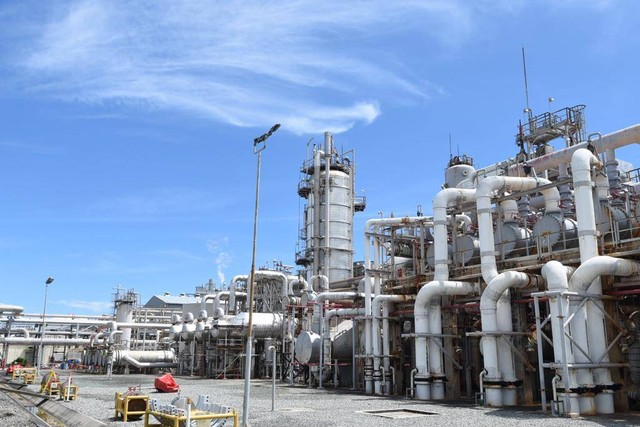 Kilang LNG Badak di Bontang, Kalimantan Timur. Foto: Dok. Pertamina