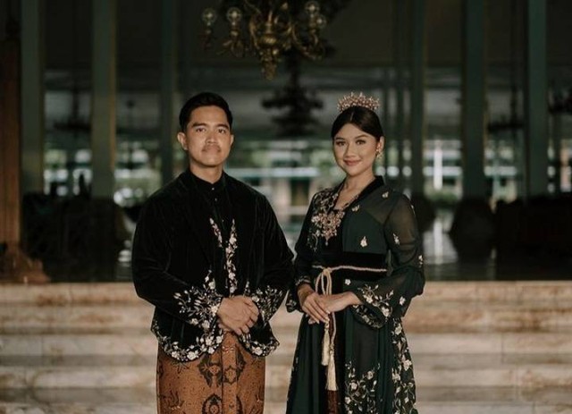 Kaesang Pangarep dan Erina Gudono. Foto: Instagram/@kaesangp