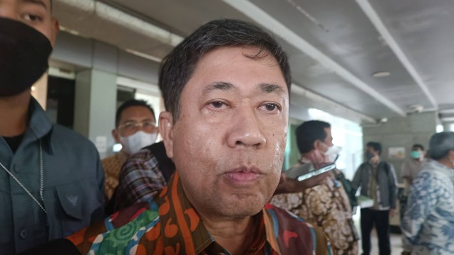 Direktur PT Pertamina Niaga, Alfian Nasution di Gedung DPR, Jakarta, Rabu (7/12/2022). Foto: Ghinaa Rahmatika/kumparan