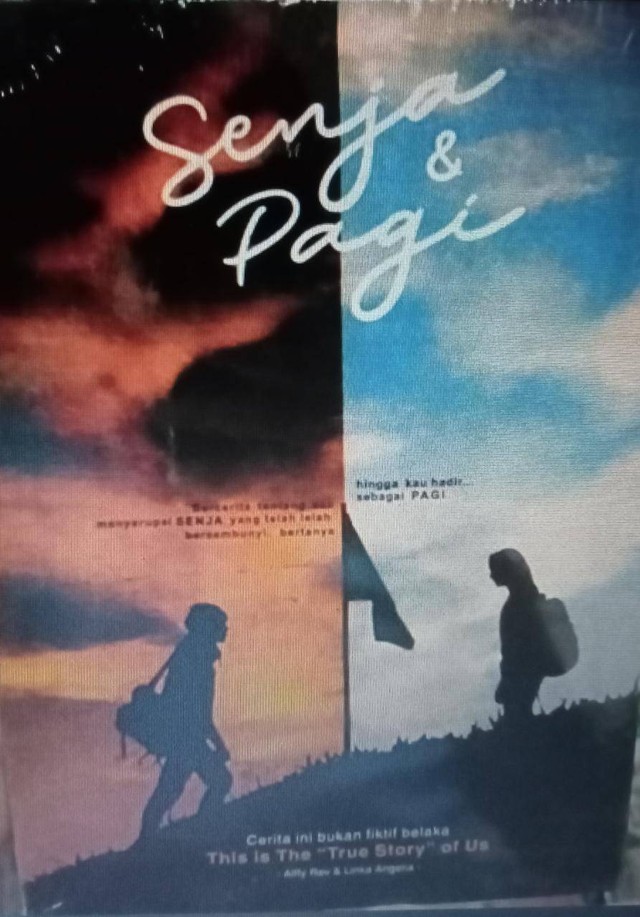 Novel “Senja & Pagi” karya Allfy Rev dan Linka Angelia (sumber: dokumen pribadi)