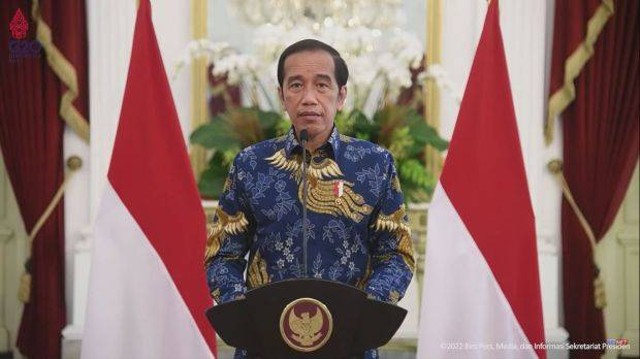 Presiden Jokowi meminta Rusia dan Ukraina untuk menghentikan perang. Foto/Youtube Setpres