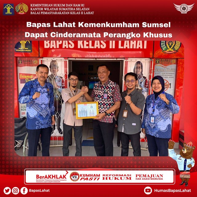 Sumber Foto: Humas Bapas Lahat