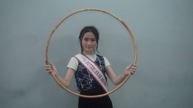 Karina Aliya Afandi, Puteri Anak Indonesia Budaya 2022. Foto: Amanah Nur Asiah/Basra