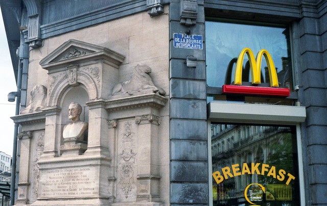 McDonald's Restaurant in Brussels, Belgium. Photo by Jill Evans, Pexels.com.