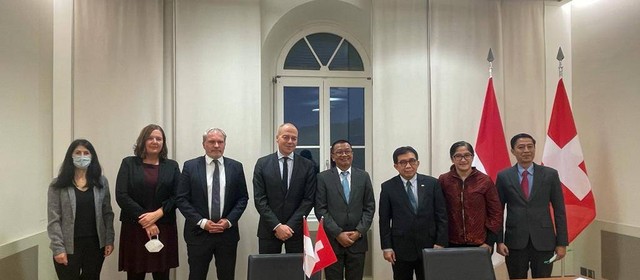 Ilustrasi hubungan Indonesia-Switzerland (Sumber foto: kemlu.go.id)