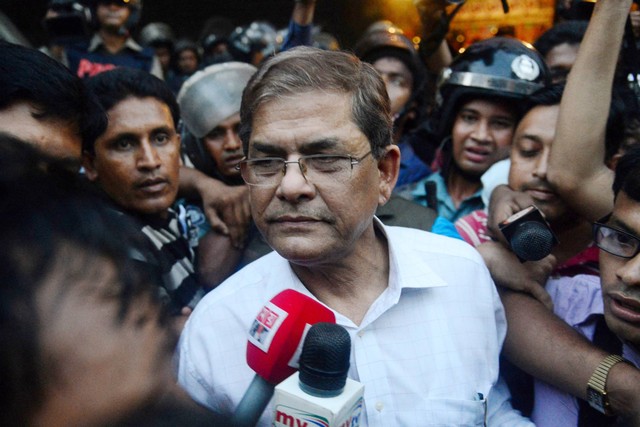 Penjabat Sekretaris Jenderal Partai Nasionalis Bangladesh (BNP) Mirza Fakhrul Islam Alamgir . Foto: STRDEL/AFP 