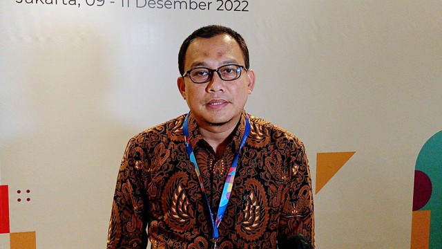 Juru Bicara KPK Ali Fikri disela Acara Hakordia 2022, di Hotel Bidakara, Jakarta Selatan, Jumat (9/12/2022). Foto: Aprilandika Pratama/kumparan