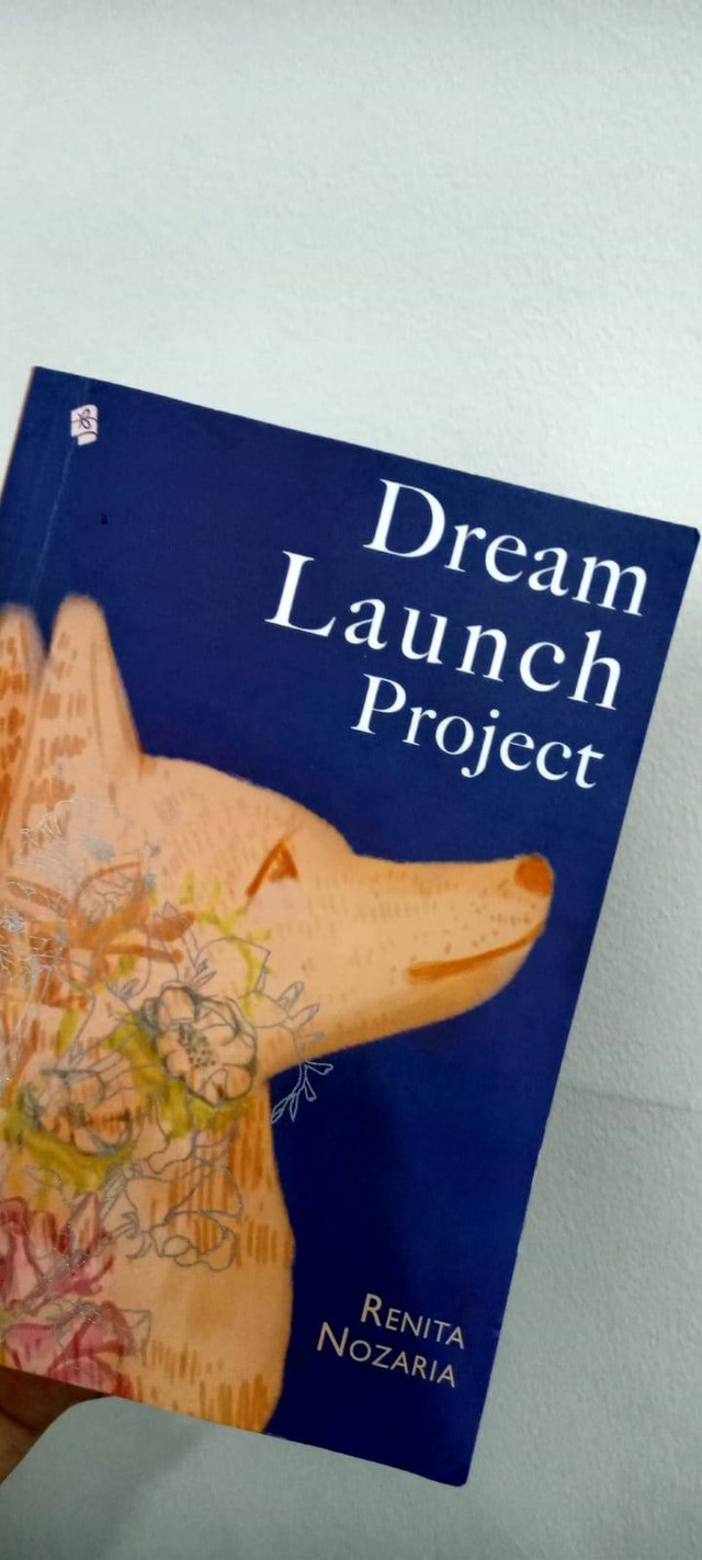 Novel "Dream Launch Project" (Sumber: gambar pribadi)