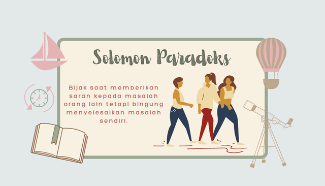 Ilustrasi Solomon Paradox. Sumber: Canva.com