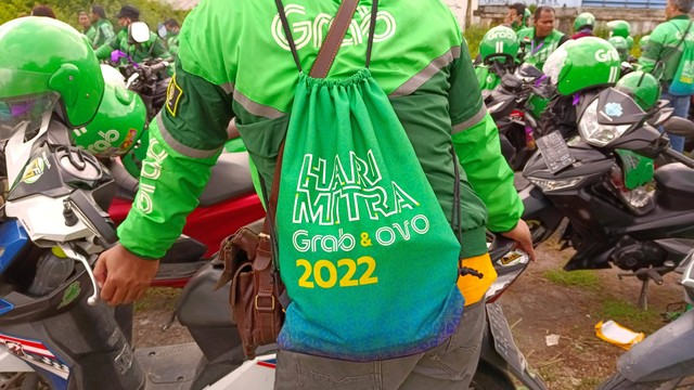 Perayaan Hari Mitra Grab 2022 di Yogyakarta. Foto: Farren Sahertian/kumparan