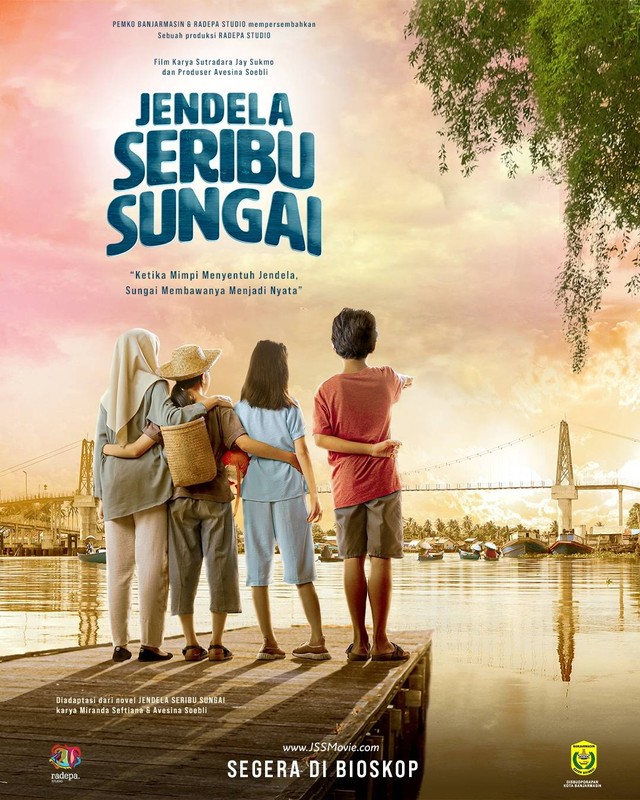 Poster film Jendela Seribu Sungai. Foto: Radepa Studio