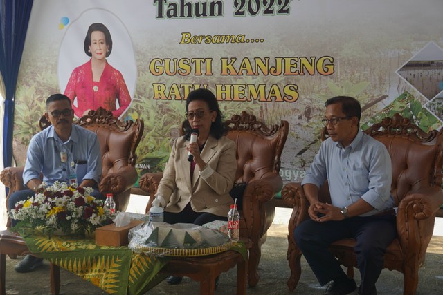 Kegiatan Diskusi Bersama GKR Hemas di Kawasan Mangrove Pengklik (13/12/2022). Sumber: Dokumentasi Pribadi