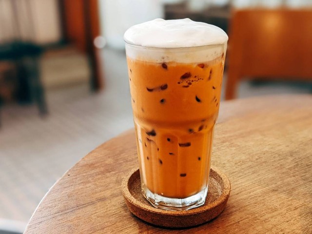 Ilustrasi Thai Tea Lumut. Foto: Unsplash